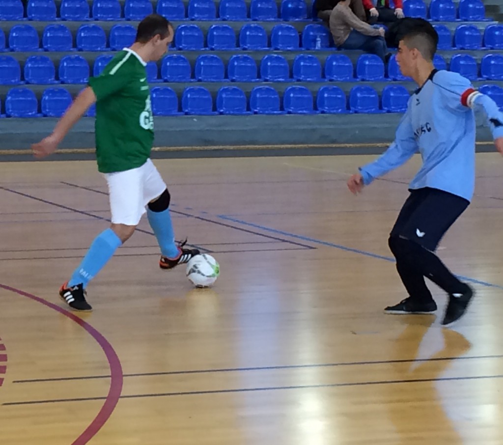 guillaume fargeot-championnat de France de Futsal adapté